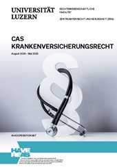 CAS Krankenversicherungsrecht 2024/2025