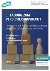 3. Tagung zum Versicherungsrecht